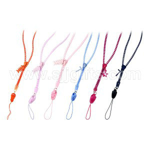 Zipper lanyards