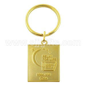 Stamped Without Color Keychains