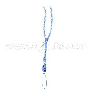 Zipper lanyards