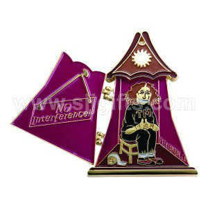 Lowest Price for Marathon Medal - Hinged Lapel Pins – Sjj