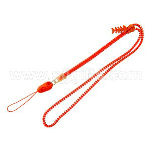 Zipper lanyards