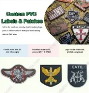 Custom PVC Labels & Patches
