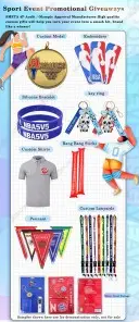 Sport Event Promotional Giveaways