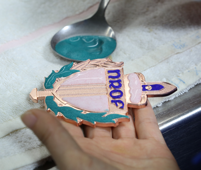 Sports Medal Production Display