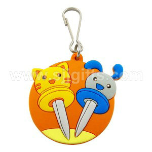 Soft PVC Zipper Pulls