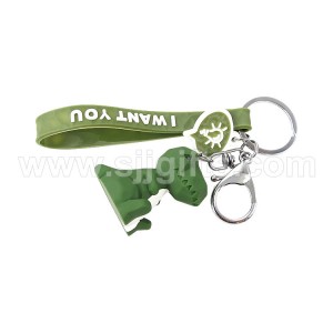 3D PVC Anime Keychain
