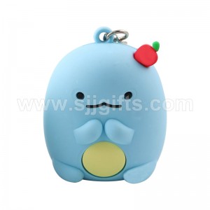 Full 3D PVC Keychain Figures