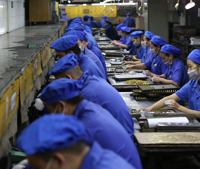 Medal Factory Manufacturing Process