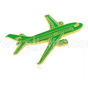 Airplane Lapel Pin / 3D Aircraft Pin / Miniature Airplane badge / Pilot Badge / Aircraft Badge