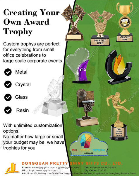 Creating Your Own Award Trophy for Any Occasion