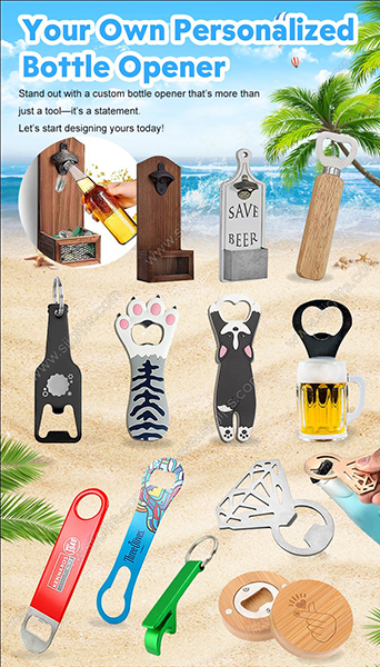 How Custom Bottle Openers Can Be World of Versatile and Personalized Tools