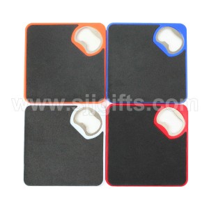 Coasters With Built-In Bottle Openers