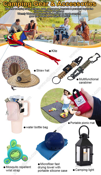 Enhance Your Outdoor Adventures with Customized Camping Gear & Accessories