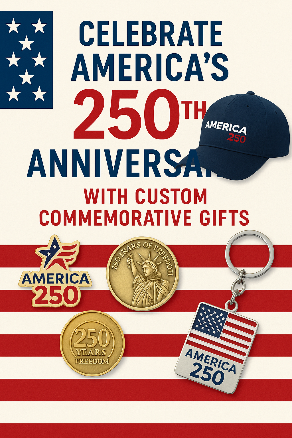 Celebrate America’s 250th Anniversary with Custom Keepsakes That Last a Lifetime​