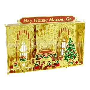 Etched Through Christmas Ornament