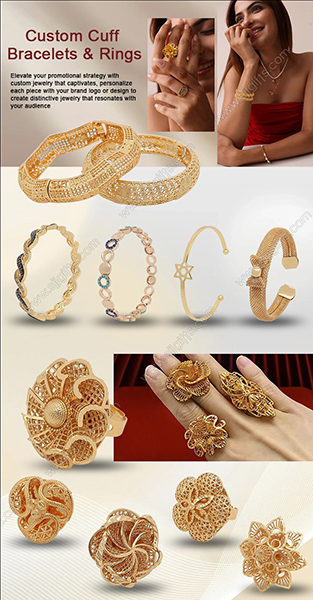 How Can Custom Cuff Bracelets and Rings Enhance Your Jewelry Collection Without Extra Mold Charges?
