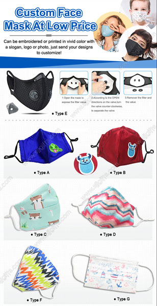 Custom Face Mask At Low Price