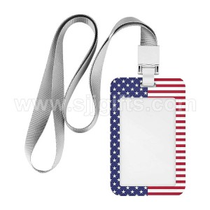 Custom ID Card Holder Hanger Keychain