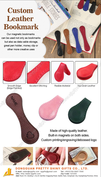 Custom Leather Bookmarks – Perfect Gift for Bookworms & Anniversaries