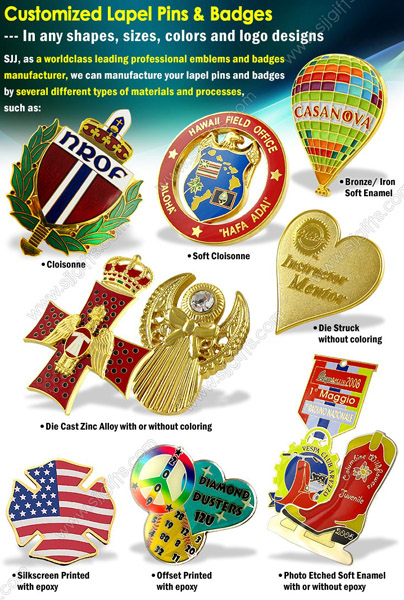 Custom Metal Pin Badges