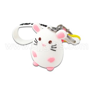 Factory Directly supply Custom Soft PVC Plastic Key Chain Anime Rubber Key Chain 2D Cartoon Figurine Keychain