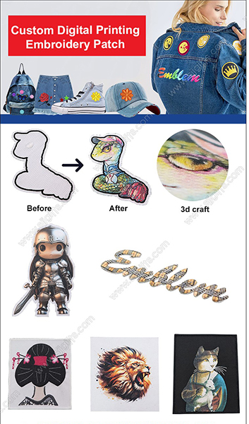 Why Are Custom Digital Printing Embroidery Patches a Fusion of Art and Function?