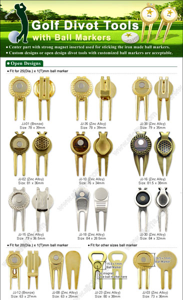 Divot tool with ball marker