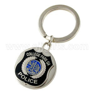 Stamped Soft Enamel Keychains