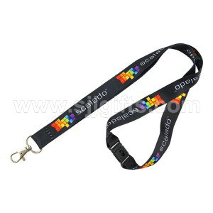 top grade China cheap custom sublimation printed lanyard with promotional logo