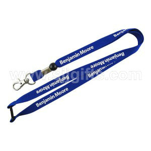 China Best Bling Lanyard Suppliers - Silkscreen Printed Polyester Lanyards – Sjj