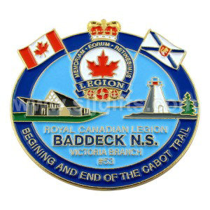 Stamped Iron Soft Enamel Pins