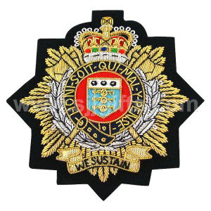 2020 High quality Embroidered Badges - Bullion Patches and badges – Sjj