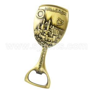 Zinc Alloy 3D Bottle Opener