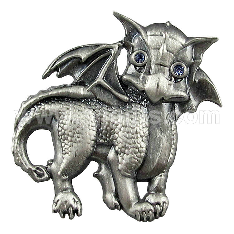 Hot New Products No Touch Keychain - Die Casting Pewter Pins – Sjj