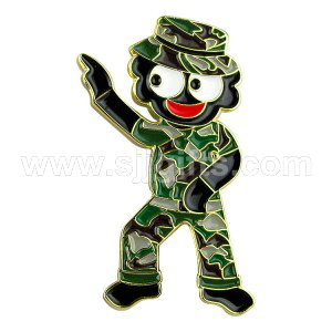 Stamped Brass Soft Enamel Pins