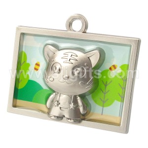 UV Printing Metal Charms Keychains
