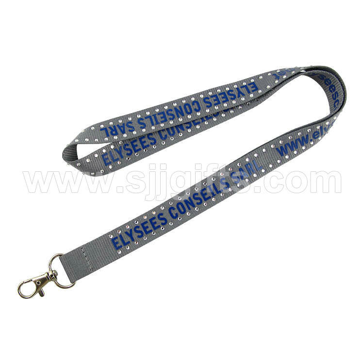 Factory wholesale Dogs Leash - Hot fix Rhinestone lanyards – Sjj