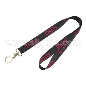 Hot fix Rhinestone lanyards