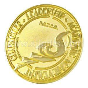 Manufactur standard Military Dog Tag - Die Casting Zinc Alloy Coins – Sjj