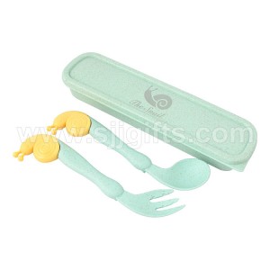 Wheat Straw Lunch Box, Cutlery Sets