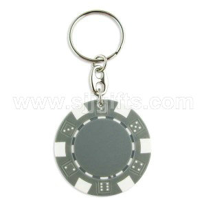 Poker Chip Keychains