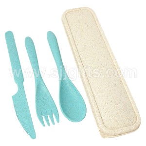 Wheat Straw Lunch Box, Cutlery Sets