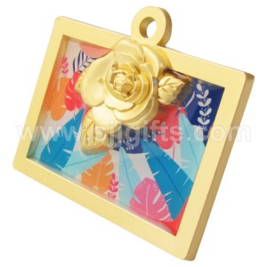 UV Printing Metal Charms Keychains