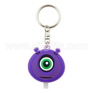 Well-designed China 3D Promotion Soft PVC Custom Rubber Key Chain