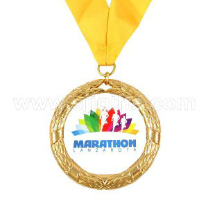 Metal Framed Acrylic Medals