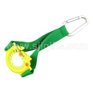 Water bottle holder lanyards