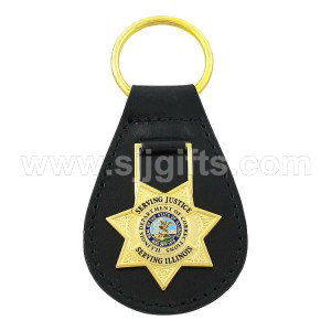 Best quality China Wholesale Custom Metal Leather Keychain with Customized Logo Key Rings