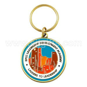 Stamped Soft Enamel Keychains