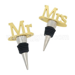 Custom Metal Wine Stoppers