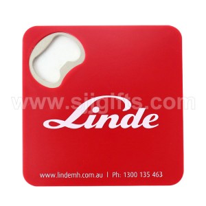 Coasters With Built-In Bottle Openers